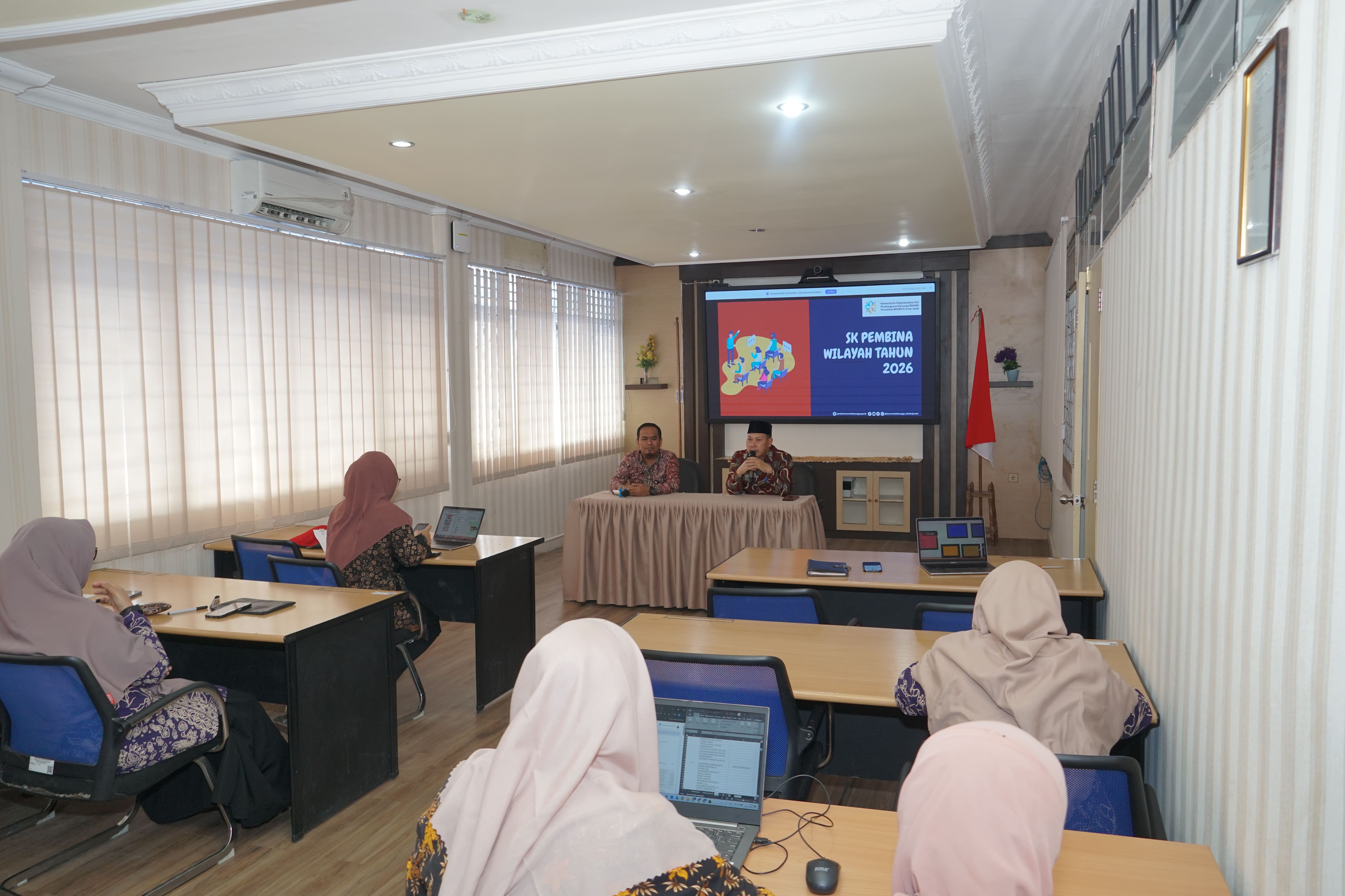 Perkuat Sinergi Program Bangga Kencana, BKKBN Jambi Tetapkan Masing-Masing Tim Kerja Sebagai Pembina Wilayah 2026 Di Lingkungan Perwakilan BKKBN Provinsi Jambi